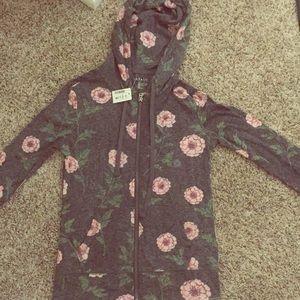 Floral Sweater Hoodie